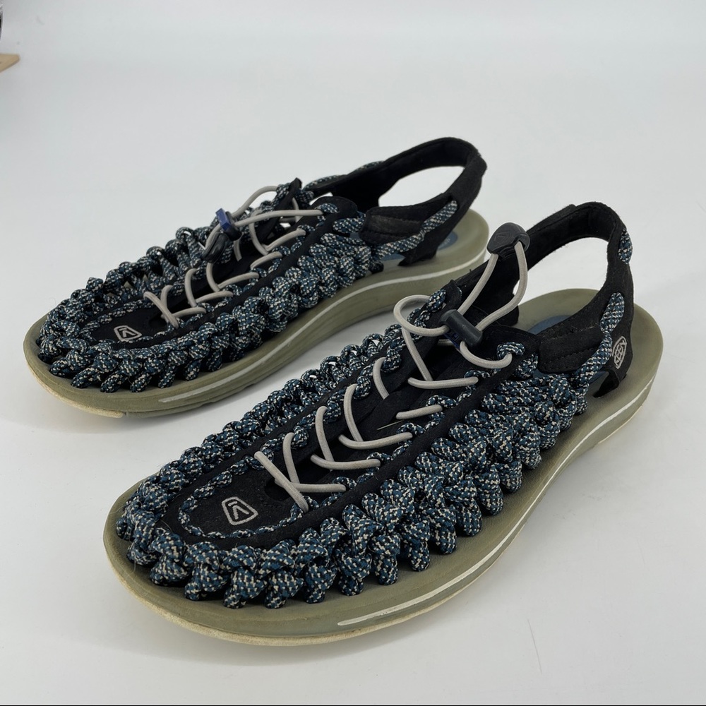 Keen Uneek Blue Rope Sandals Mens